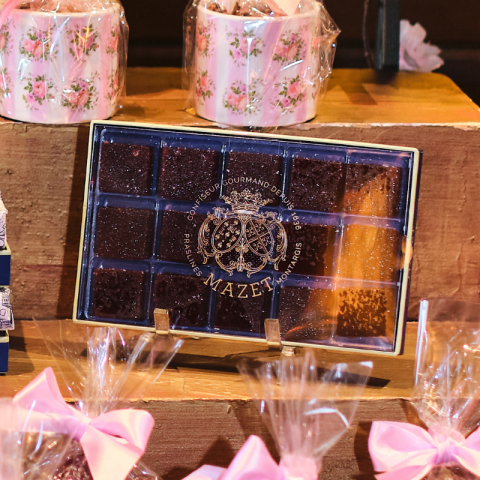 Coffret de 15 pâtes de fruits à la Rose | Pâtes de fruits artisanales
