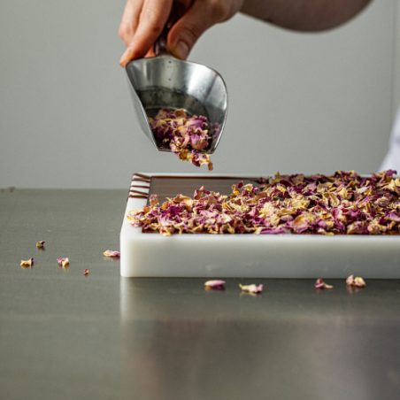 Route de la Rose 2025 | Tablette Chocolat Lait & Rose