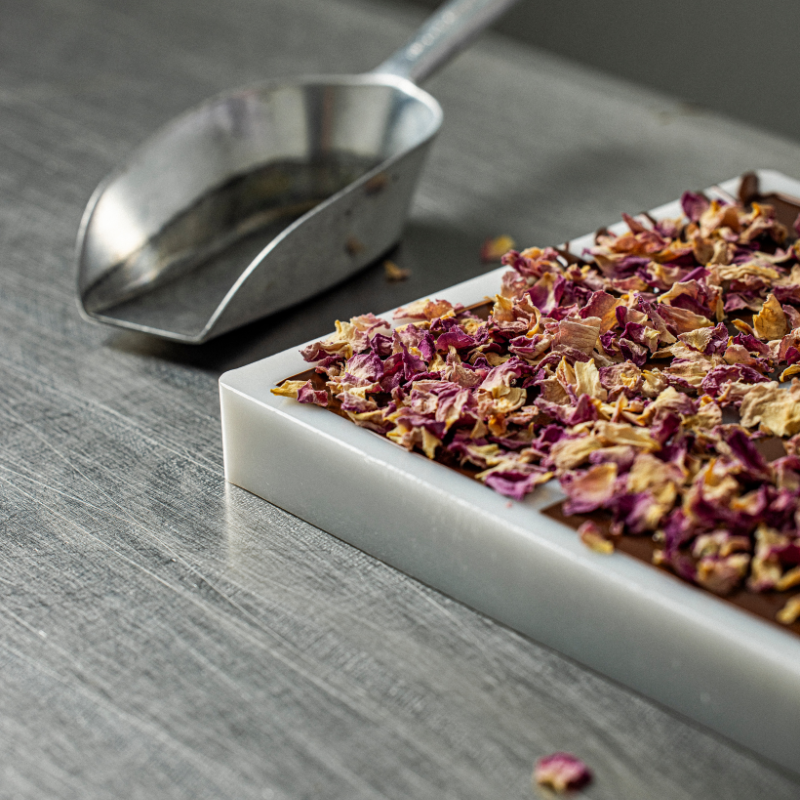 Route de la Rose 2025 | Tablette Chocolat Lait & Rose