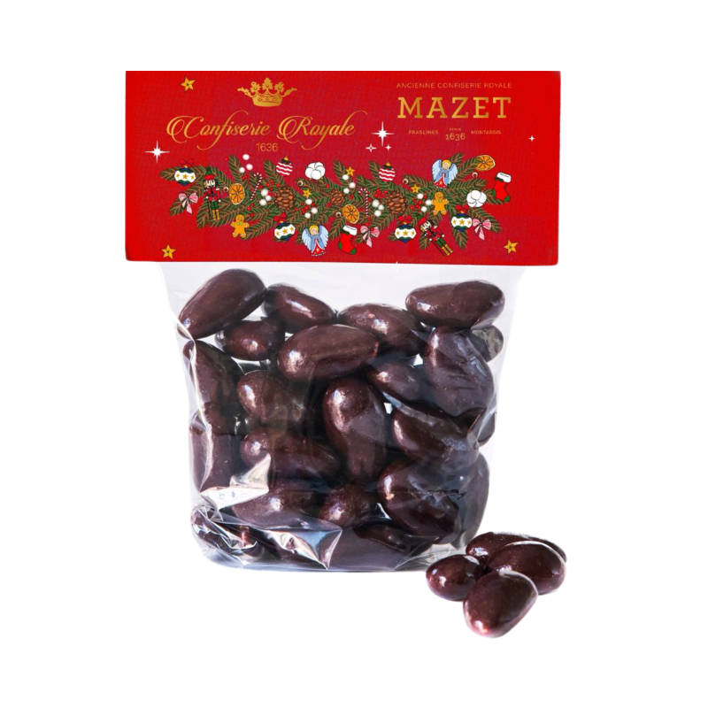 Amandes Chocolat Noir ı Mazet Confiseur