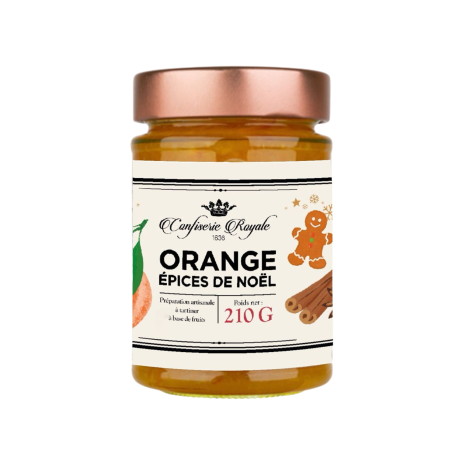 Confiture Orange épices de Noël