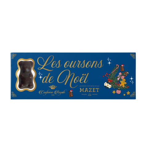 Oursons de Noël (Guimauve Chocolat Noir)