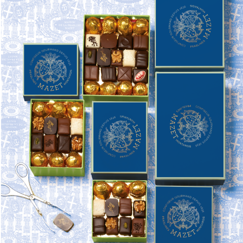 Ballotins de Chocolats Made in France | Assortiment Ganache Praliné PM