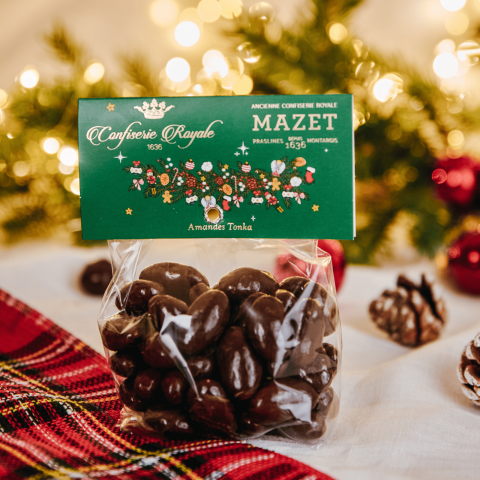 Amandes Chocolat Noir ı Mazet Confiseur