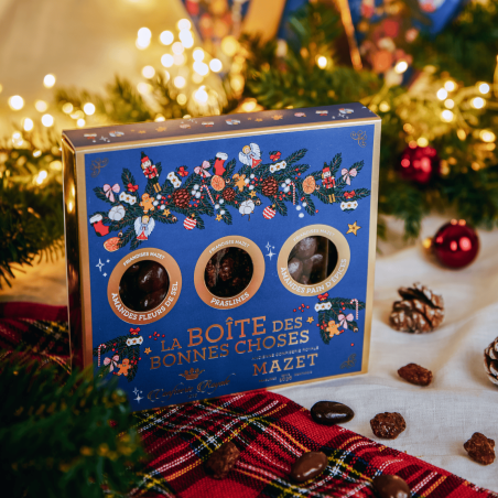 Assortiment Confiseries | Boite Bonnes Choses Maison de Noël