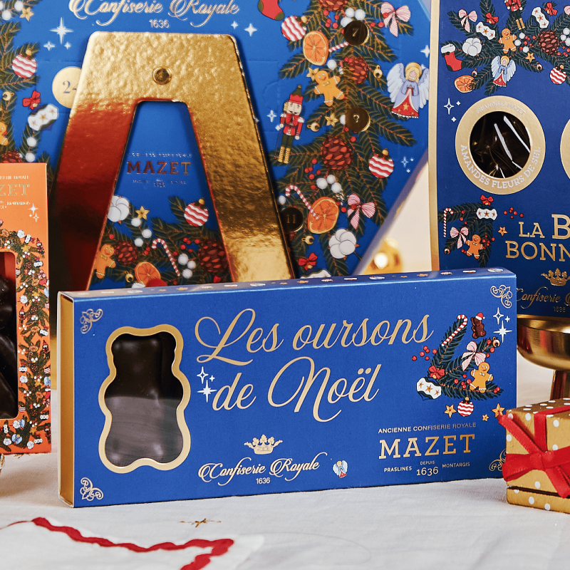 Petits Plaisirs | Oursons en Guimauve Chocolat Noir - Confiserie artis