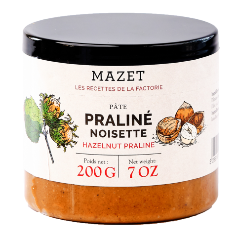 Pâte praliné noisette 200g