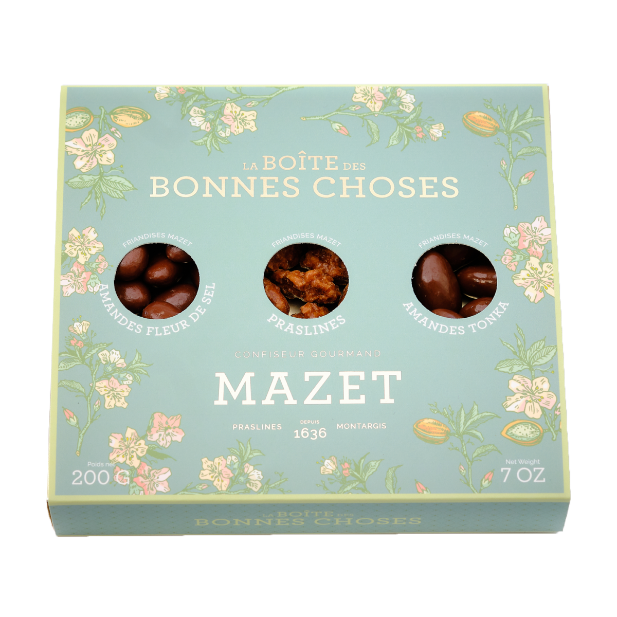Boite Bonnes Choses verte 200g