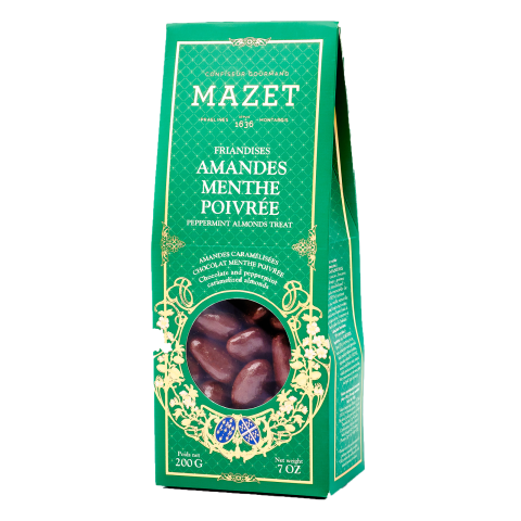 Amandes - Etui Amandes Menthe Poivrée 200g