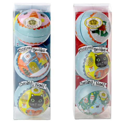 6 Boules de Noël 180g