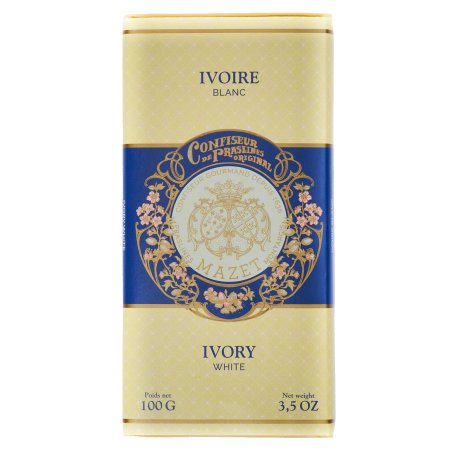 Tablettes de Chocolat | Tablette Chocolat blanc ivoire 100g