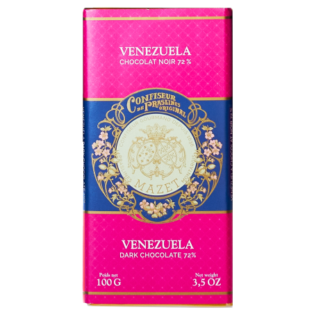 Tablettes de Chocolat | Tablette Chocolat noir VENEZUELA...