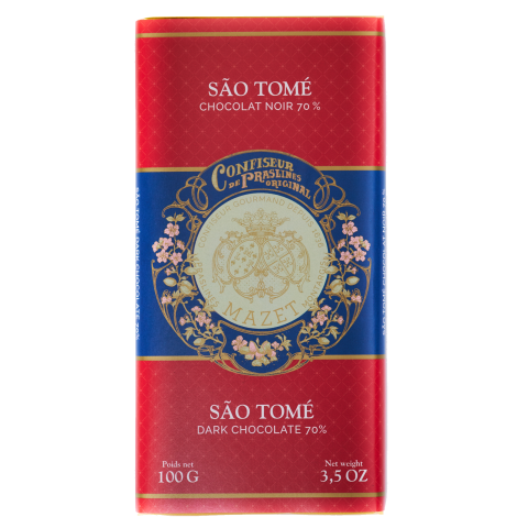 Tablette Chocolat noir SAO TOME 100g