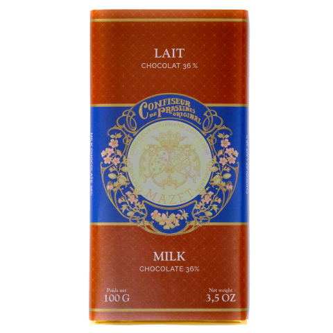 Tablette Chocolat lait 100g