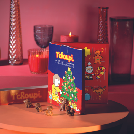 T'choupi fête Noël | Calendrier de l'Avent T'choupi 100g