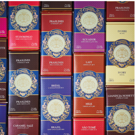 Tablettes de Chocolat | Tablette Chocolat noir VENEZUELA...