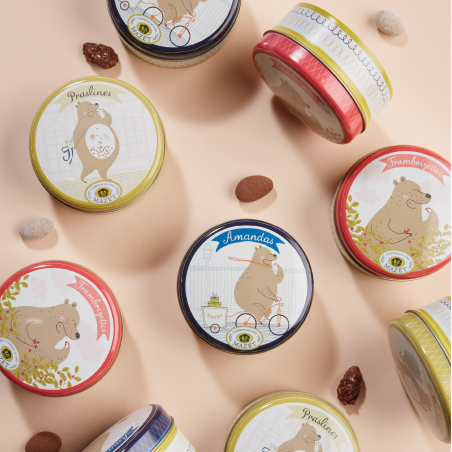 Boite ours Pralines