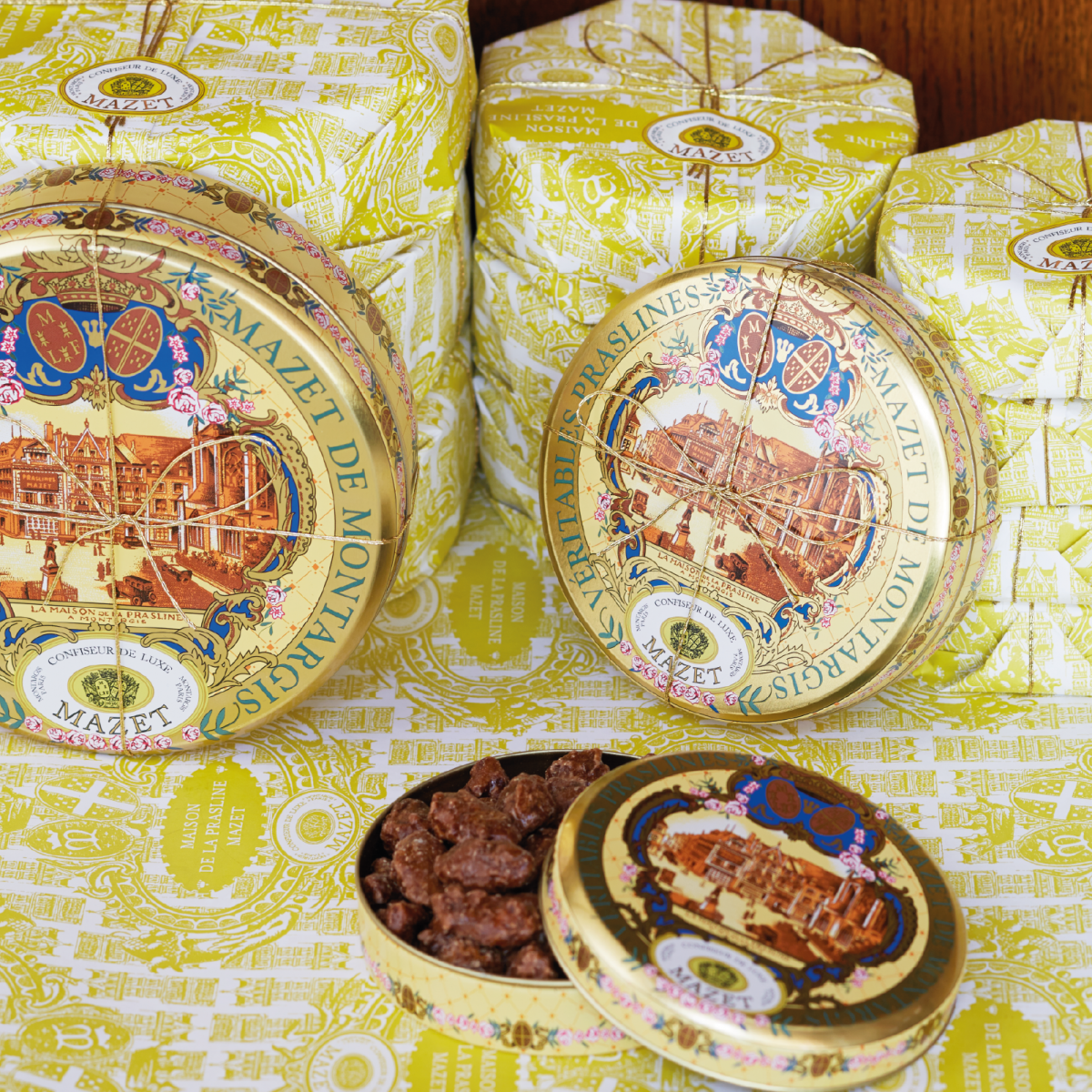 Les véritables Pralines Natures de Montargis | Boite de pralines