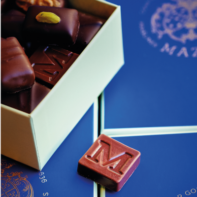 Ballotin de Chocolats assortis (bleu)