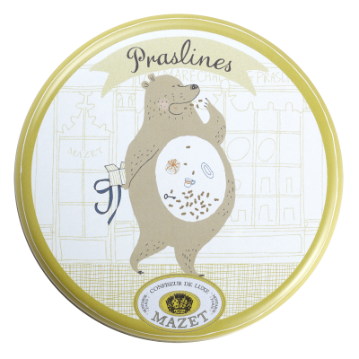 Boite ours, pralines 65g