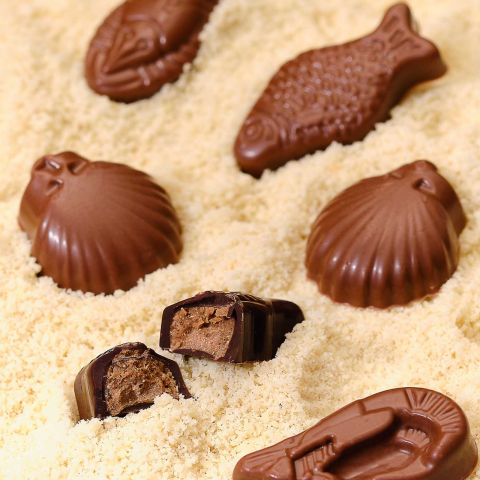 Fritures Fourrées Praliné Lait