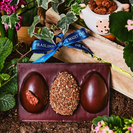 Tableau Oeufs de Pâques Chocolat Noir - Pâques 2025