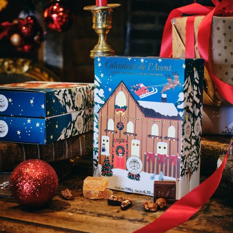 Calendrier de l'Avent Maison de Noël 190g