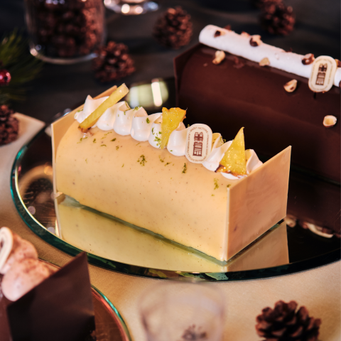 Bûche Fruits Exotiques