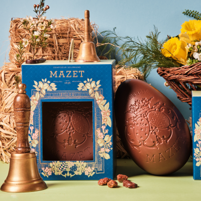 Oeuf Blason Chocolat Lait - Pâques 2024 - Boutique en ligne 
