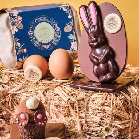 Boîte 6 œufs Coque Praliné Noisette - Pâques 2025 - Boutique en ligne