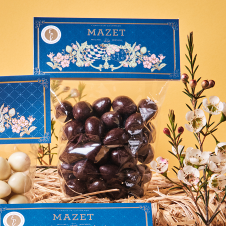 Sachet d'oeuf praliné feuilleté chocolat noir - Chocolat - Pâques 2025