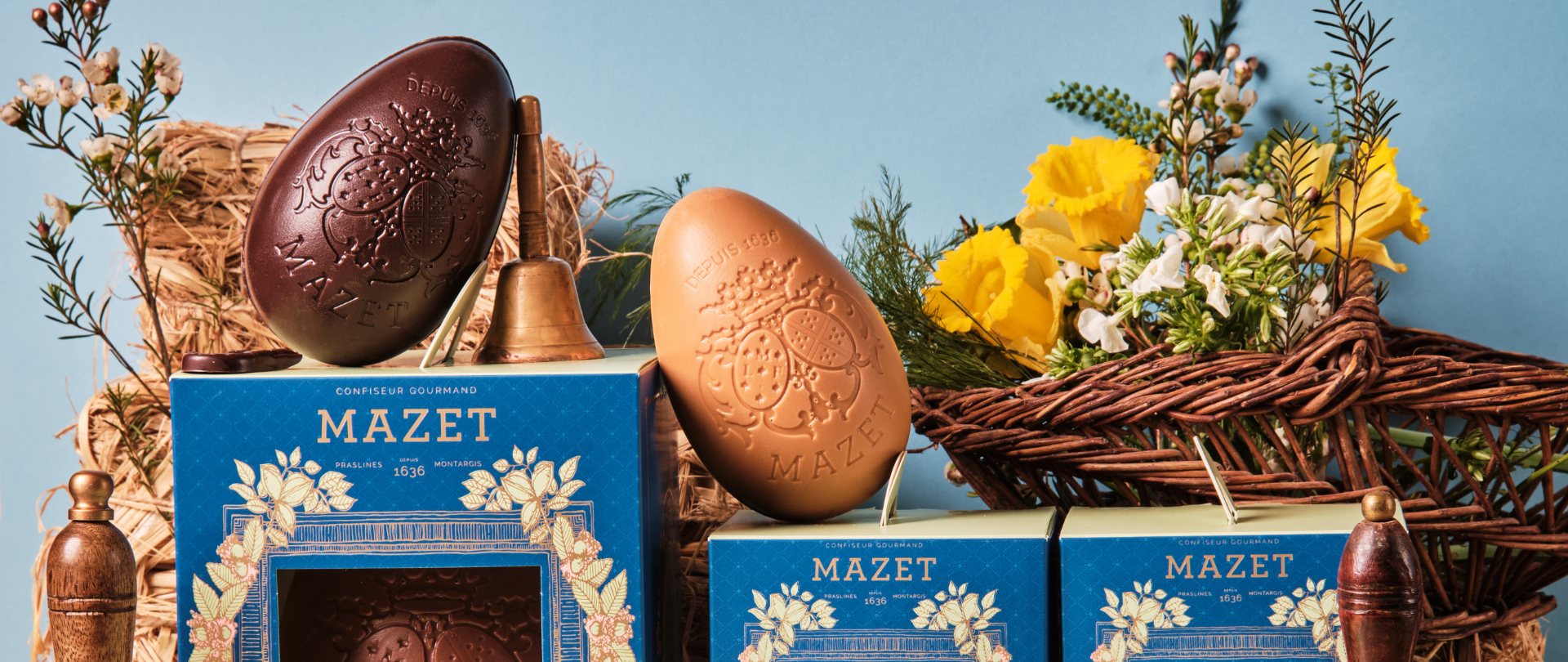 Mazet Confiseur | Oeufs en Chocolat Artisanal | Collection de Pâques 2025