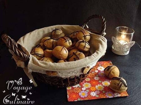 La recette de Christelle : Bouchées gourmandes au praliné amande