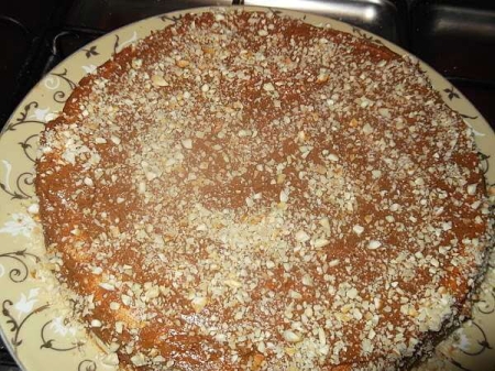 La recette de Yamina : Gâteau pralines et amandes