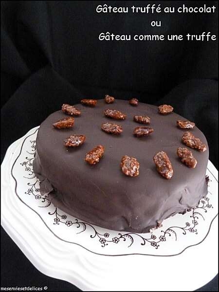La recette de Aurélie : Gâteau truffé au chocolat