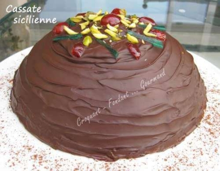 La recette de Bloggeuse : Cassate sicilienne