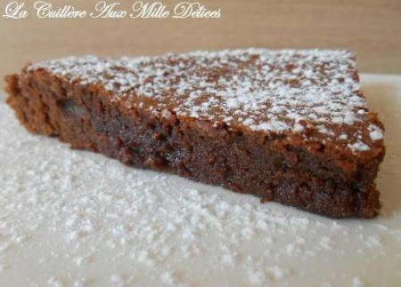 La recette de La cuillère aux mille délices : Fondant chocolat et praliné