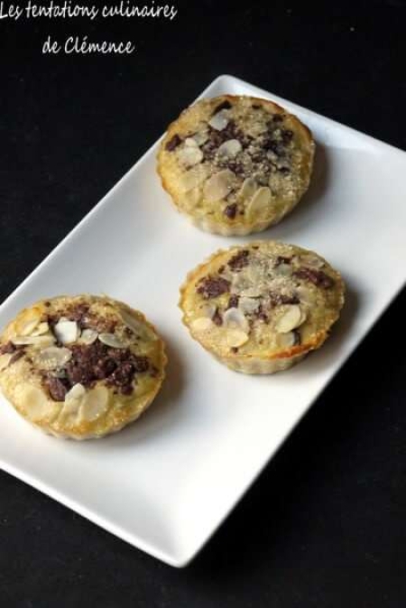La recette de Clémence : Fondants banane, praliné noisette et amandes