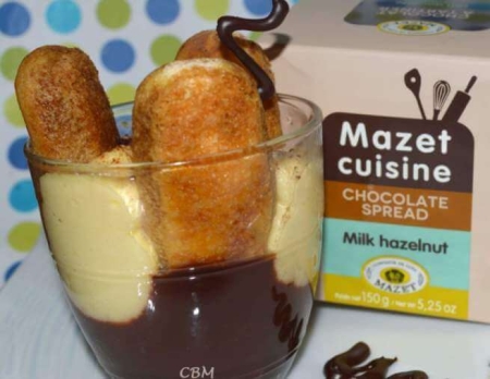 La recette de Dans la cuisine de blanc-manger : Tiramisu choco noisette